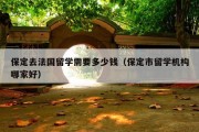 保定去法国留学需要多少钱（保定市留学机构哪家好）