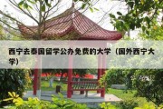 西宁去泰国留学公办免费的大学（国外西宁大学）